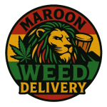 Maroon Weed Delivery logo