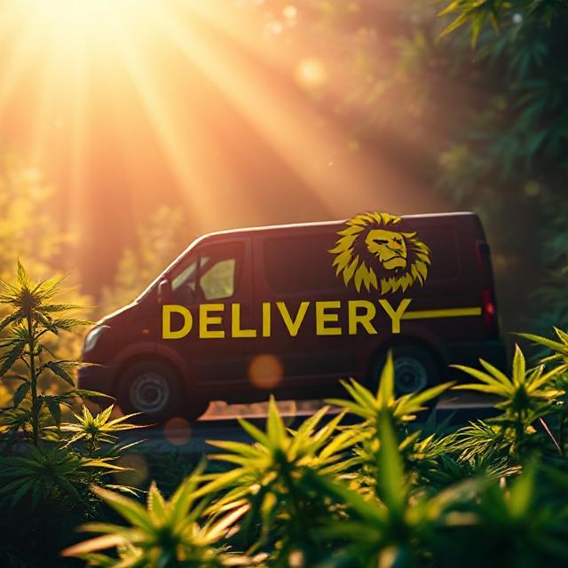 maroon weed delivery head